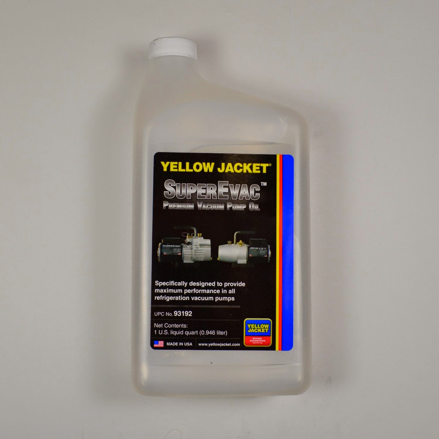 vacuum pump oil yellow jacket vacuum pump oil