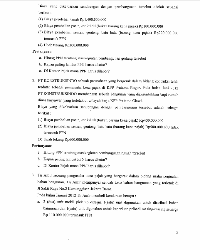 Contoh Soal Ujian Brevet A Dan B Bagikan Contoh