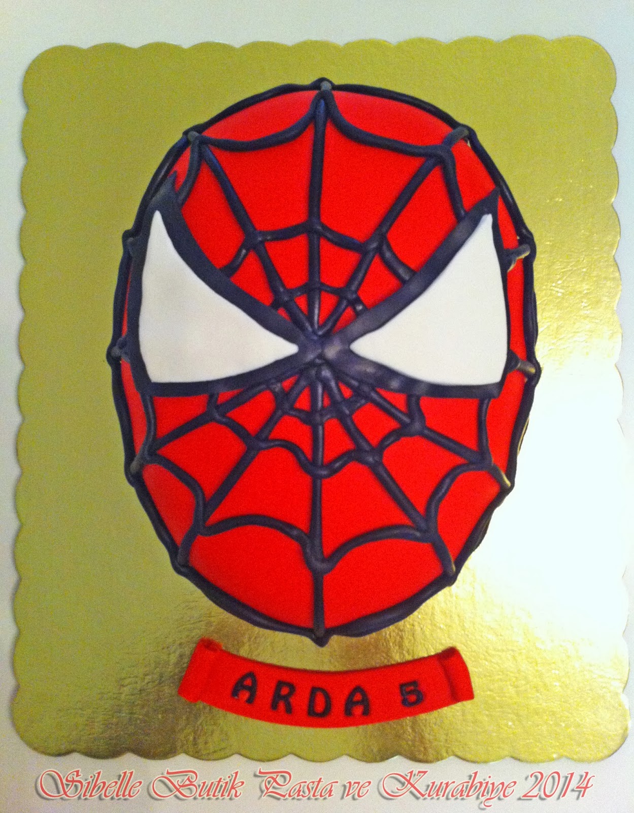 kecisakali SPIDERMAN PASTASI 4 VE KURABİYELERİ