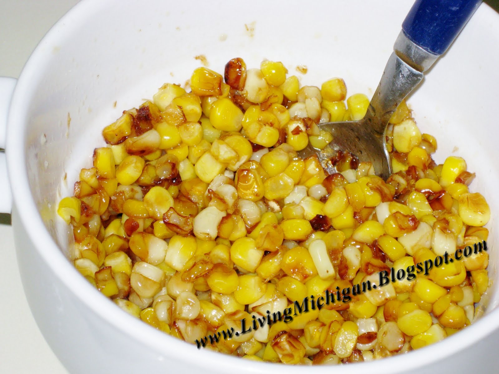 Michigan Fried Sweet Corn