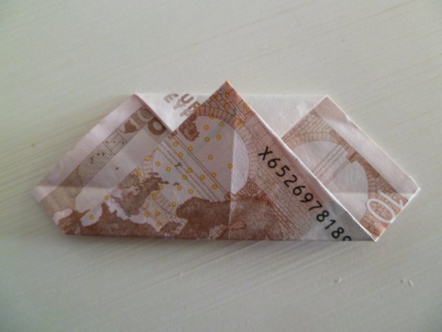 Marly Design geld hartje vouwen / folding money heart