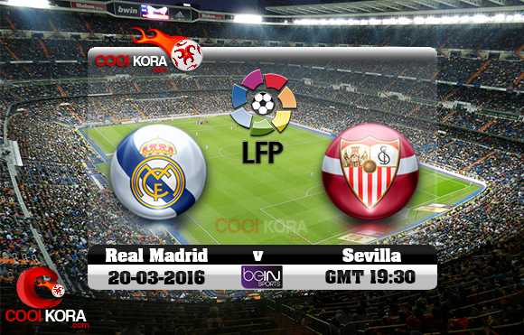 مشاهدة مباراة ريال مدريد وإشبيلية اليوم 20-3-2016 في الدوري الأسباني مشاهدة مباراة ريال مدريد وإشبيلية اليوم 20-3-2016 في الدوري الأسباني