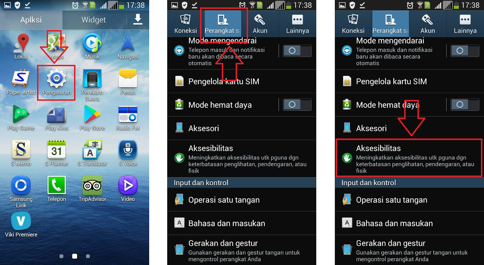 Cara Screenshot Ambil Layar Tanpa Tombol Di HP Samsung Ini Tips Ngeblog