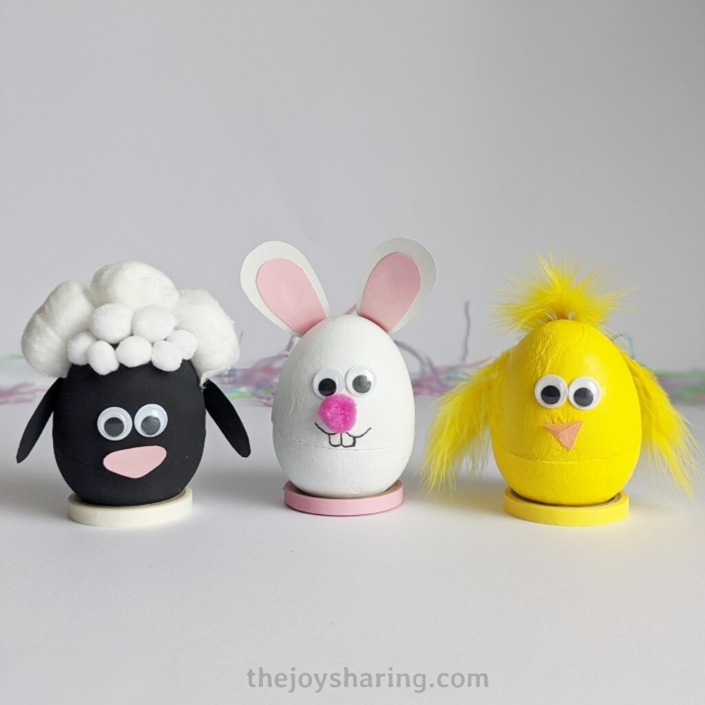 Easy Easter crafts for kids to make.