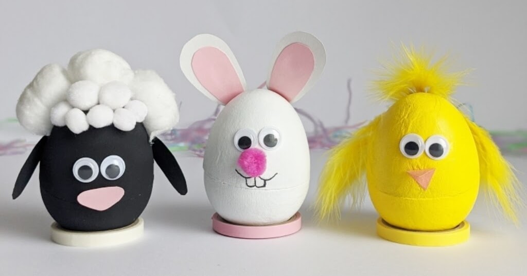Cardboard Egg Easter Crafts The Joy of Sharing