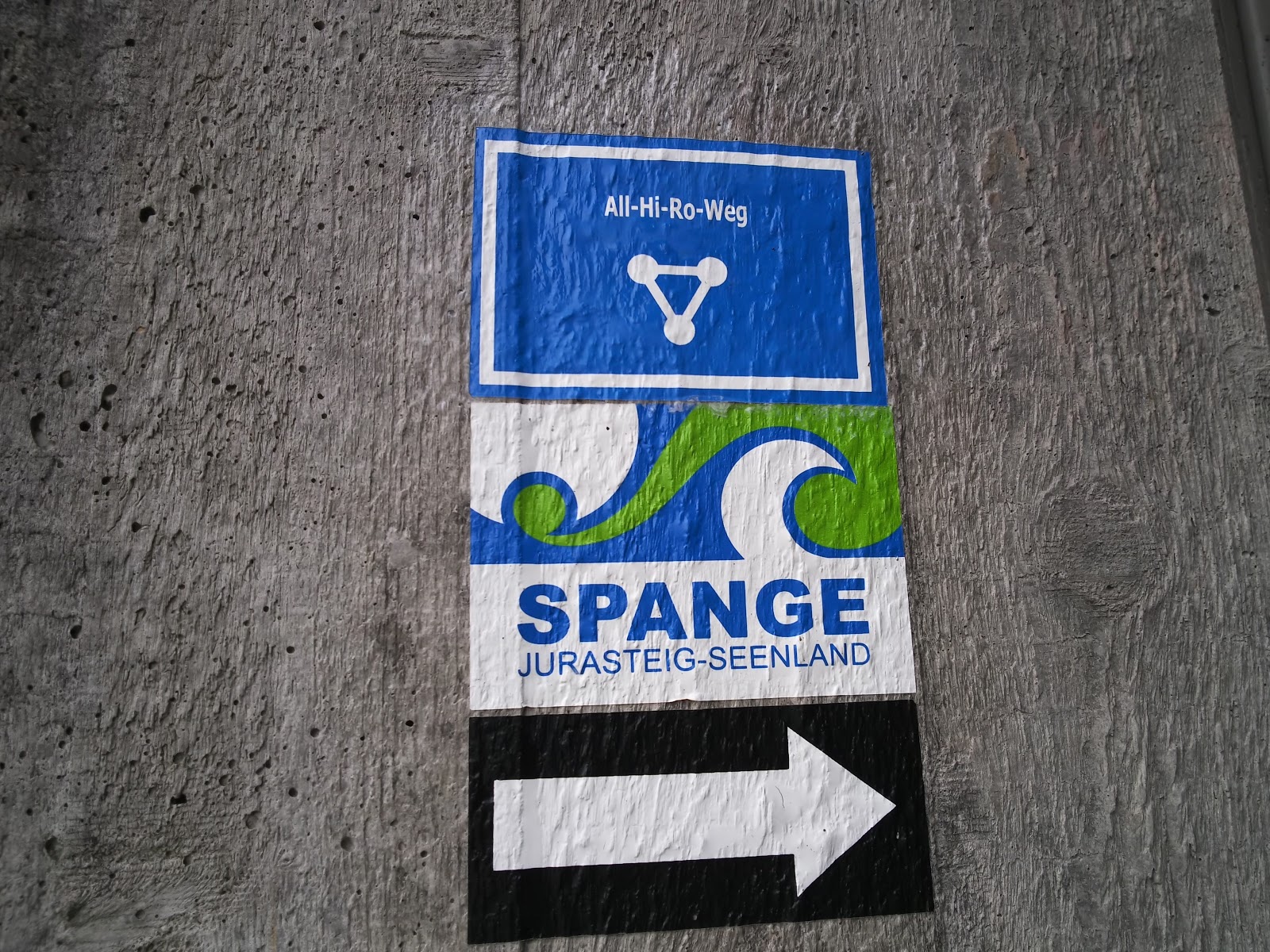 All-Hi-Ro-Weg Markierung