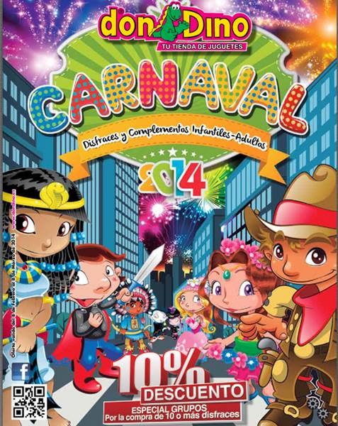 catalogo don dino disfraces carnaval 2014