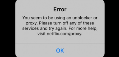 Proxy for Netflix