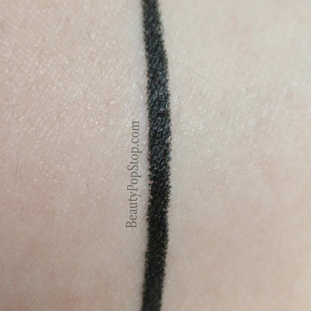 gorgeous cosmetics ink liquid eye pencil in carbon black swatch