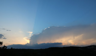 A dramatic divided sky A dramatic divided sky