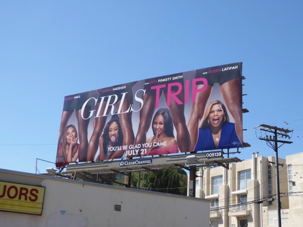 Girls Trip movie billboard Lankershim Boulevard Girls Trip movie billboard