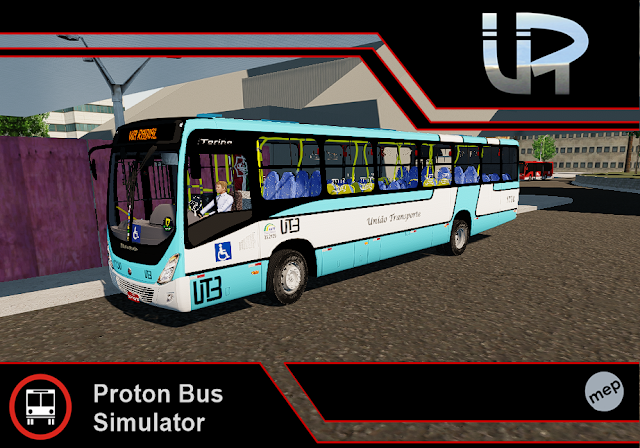 Torino 14 MB União Transporte Brasilia Skin Proton Bus Simulator - Torino 14 MB OF-1721 BT5 UTB