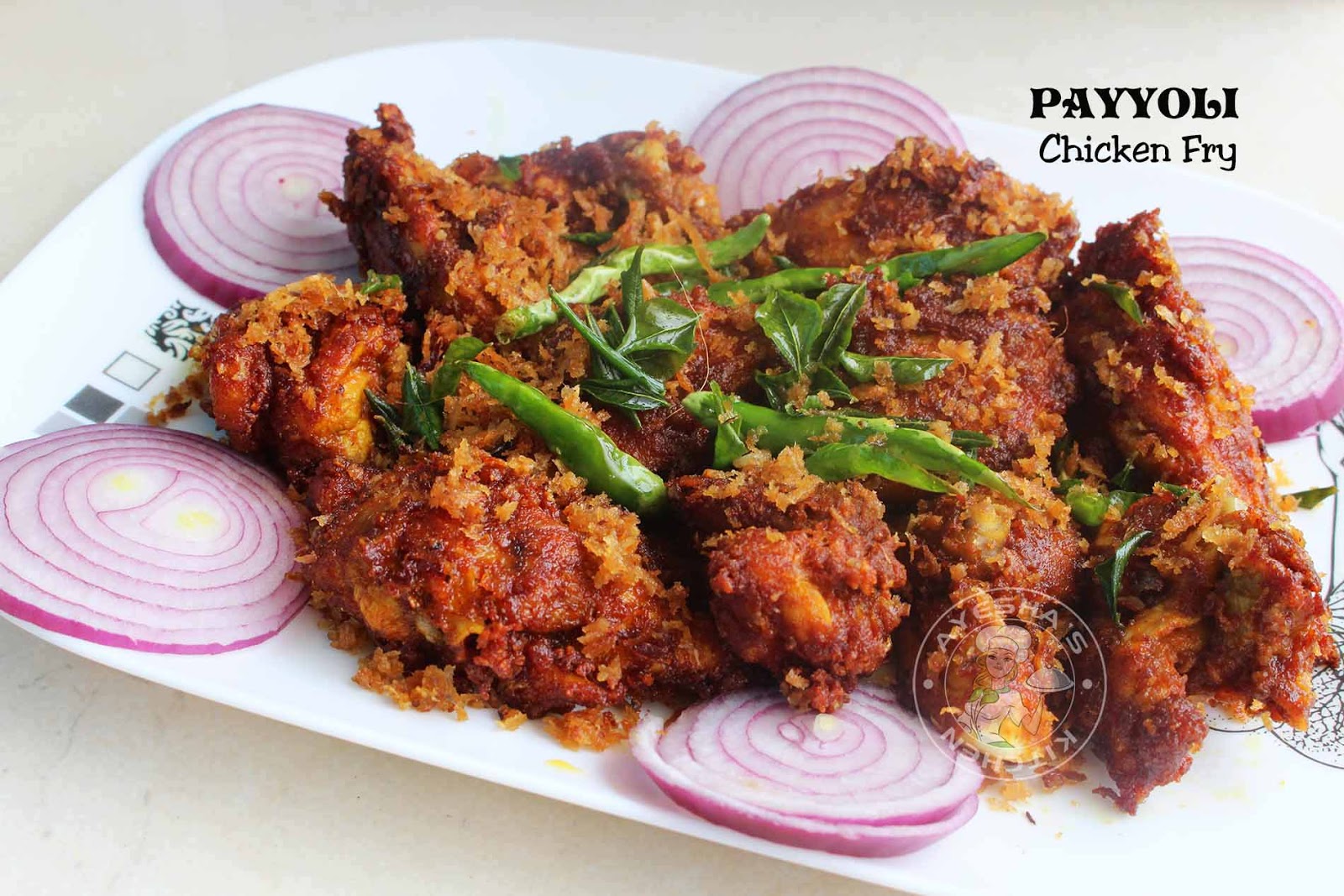 Kerala Chicken Fry recipe How to make Kerala style chicken fry