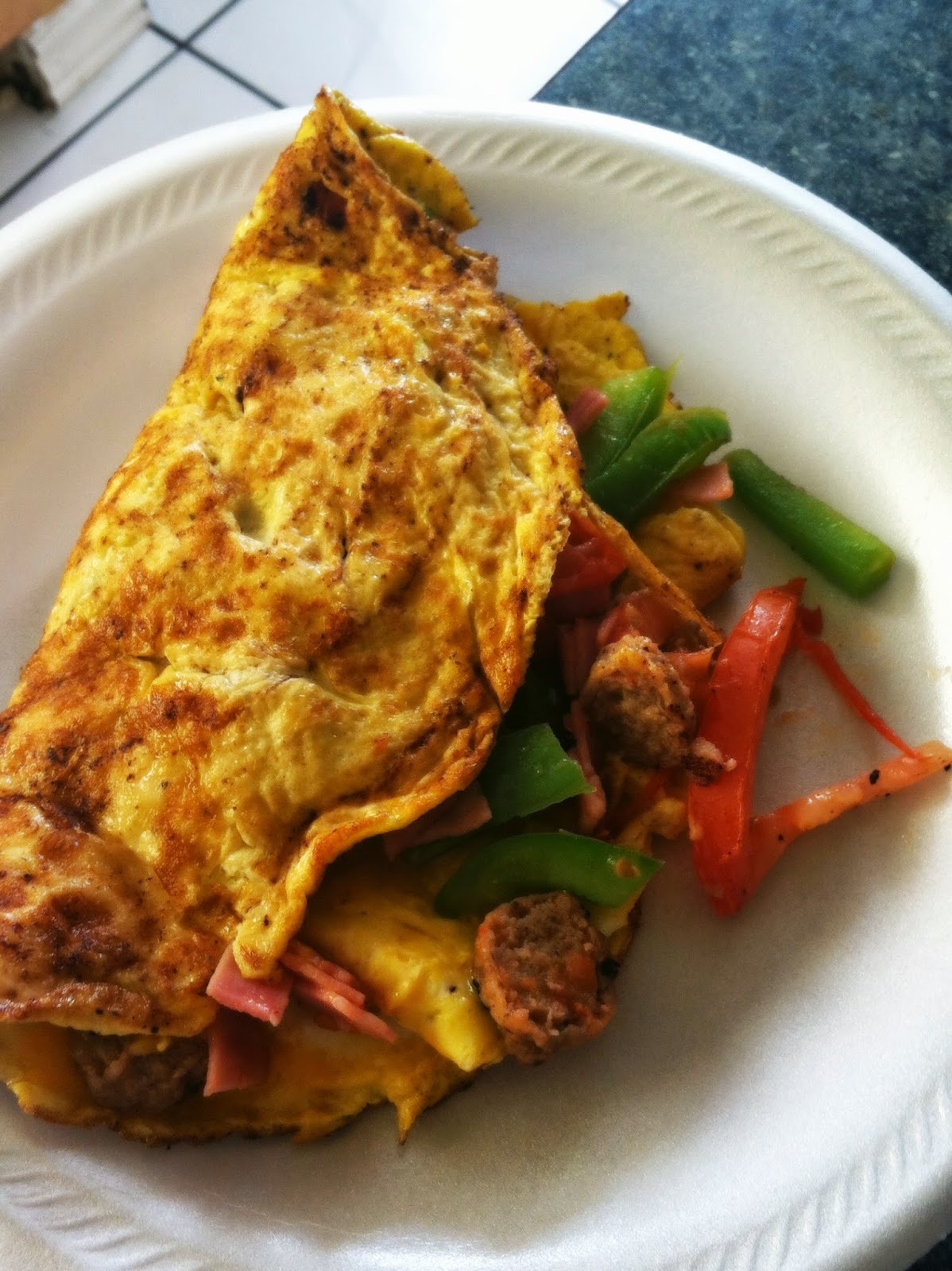 Adri's Thoughts Hearty, Healthy Omelet {Cooking Time}