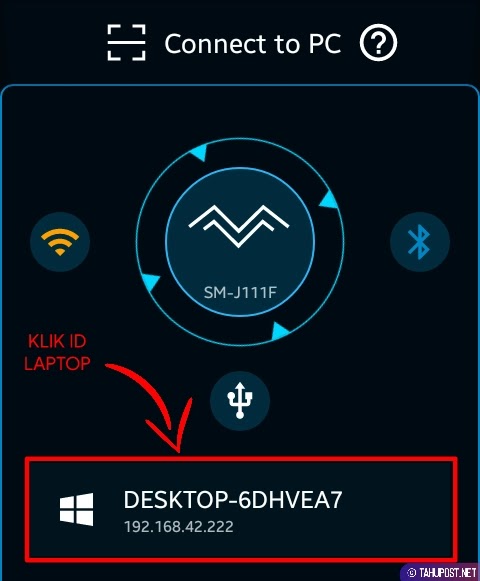 Cara Menampilkan Layar HP ke Laptop dengan WiFi dan USB - Tahupost.Net