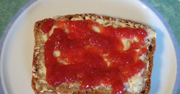 Paprikas Küchenblog: Kaltgerührte Erdbeermarmelade