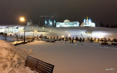 Панорама Казанского кремля. 