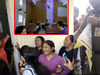 Tangisan Jemaat Greja Yang Di segel Di Jambi: Ini Bukan Tempat Maksiat, Tolonglah Kami Tuhan Tangisan Jemaat Greja Yang Di segel Di Jambi: Ini Bukan Tempat Maksiat, Tolonglah Kami Tuhan