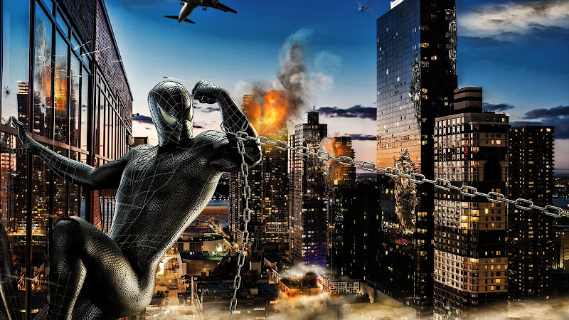 Photoshop. Fan Art. Spider Man