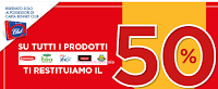 Bennet restituisce in buoni sconto il 50% di quanto speso nei suoi prodotti Logo Bennet restituisce in buoni sconto il 50% di quanto speso nei suoi prodotti
