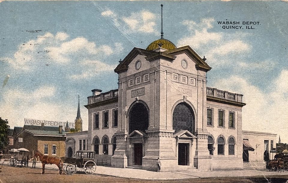 Towns and Nature Quincy, IL 18991963 CB&Q and Wabash Depots and Camp