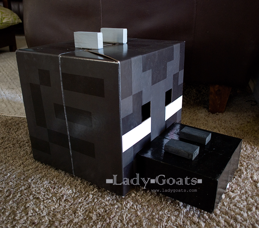 Lady Goats: How to Make an Enderdragon Costume