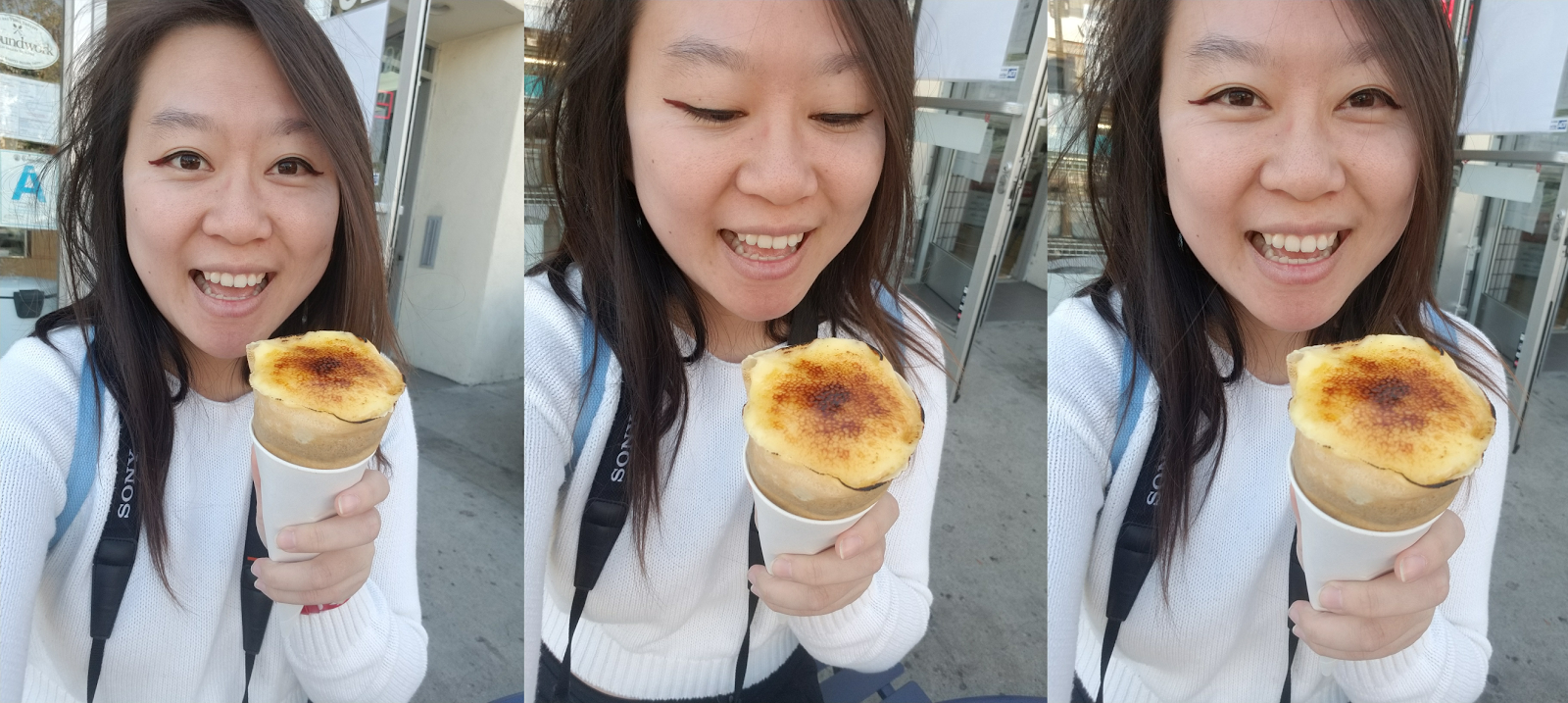 At Millet Crepe on Sawtelle, You Can Add A Crème Brûlée On Your Crepe!
