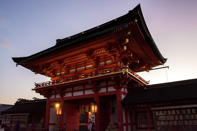 Japonsko, Japan, Kjoto, Kjóto, Torii, Fushimi Inari, 