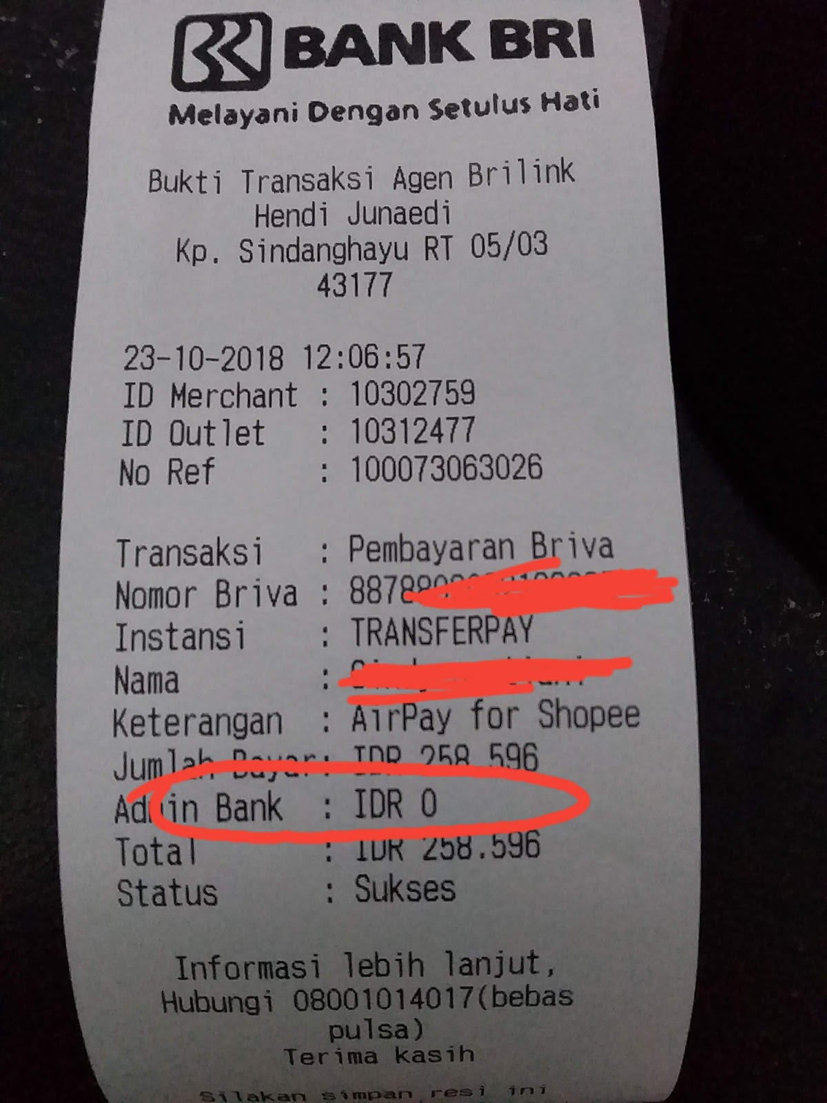 Biaya Admin Bank Yang Ditetapkan Untuk Agen Di Aplikasi Brilink Mobile