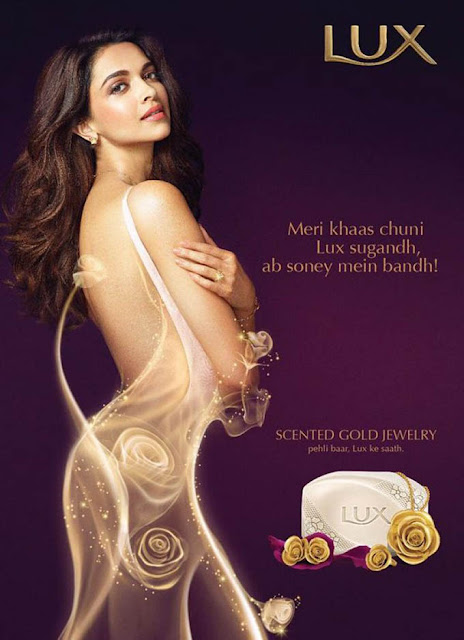 Deepika Padukone Photoshoot for Lux soap ad