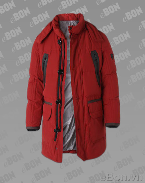 Áo khoác nam lông vũ