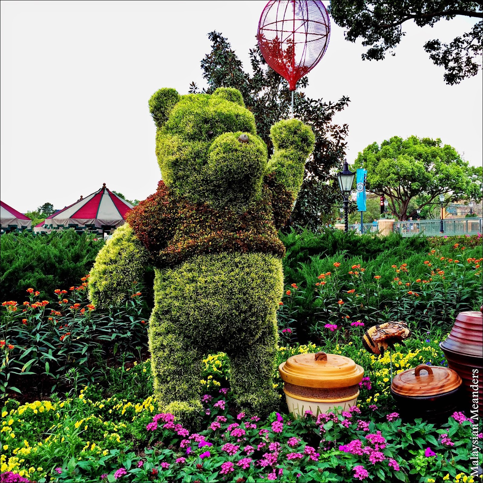 Winnie the Pooh, topiary, DisneyWorld