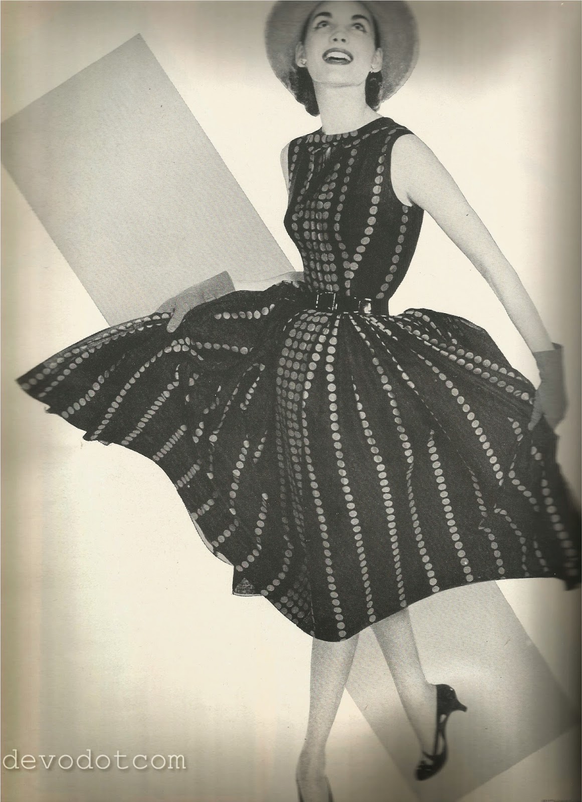HOT WEATHER DRESSES FOR ALL AMERICA 1956