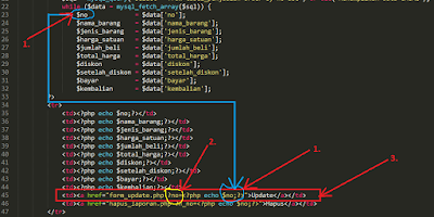 Pemrograman Web Php - Aktivitas Penjualan Sederhana Part4 (Membuat Form Update)  