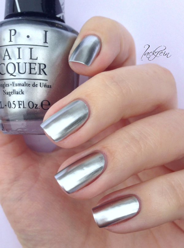 lackfein OPI Metallic Chrome Nails