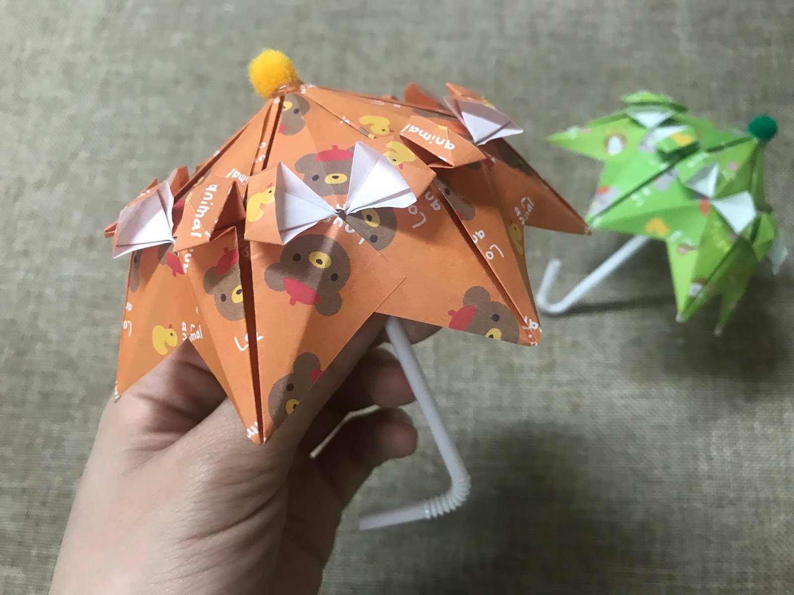 Tutorial 59 Origami Umbrella The Idea King