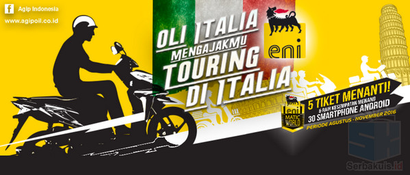 Touring di Italia bersama ENI Oil Indonesia Touring di Italia bersama ENI Oil Indonesia