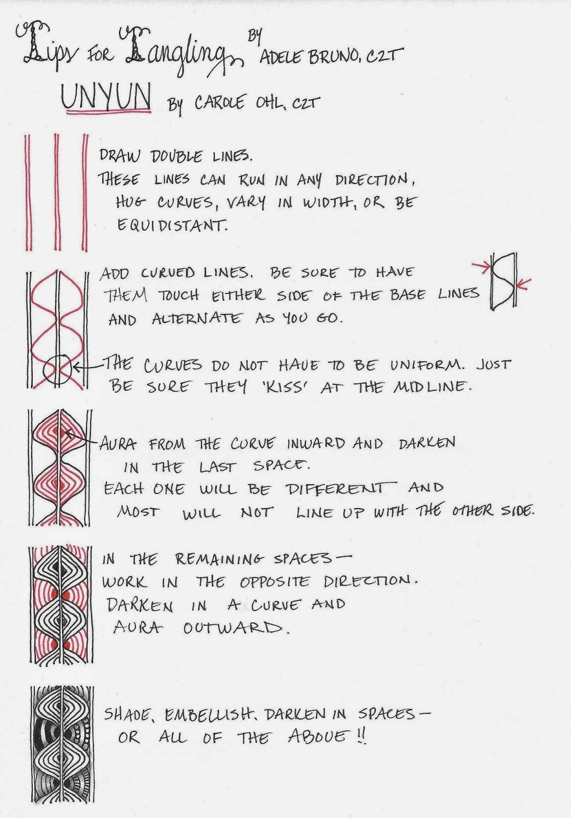 Tickled To Tangle Tips For Tangling Unyun