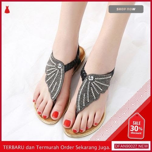 JUAL DFAN90027D60 SEPATU N SANDAL DW35x060 WANITA SENDAL TEPLEK TERBARU BMGShop