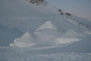Iglu-Dorf auf der Zugspitze Iglu-Dorf auf der Zugspitze