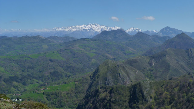 La Matosa y Picos desde el Torre - Asturias La Matosa y Picos desde el Torre - Asturias