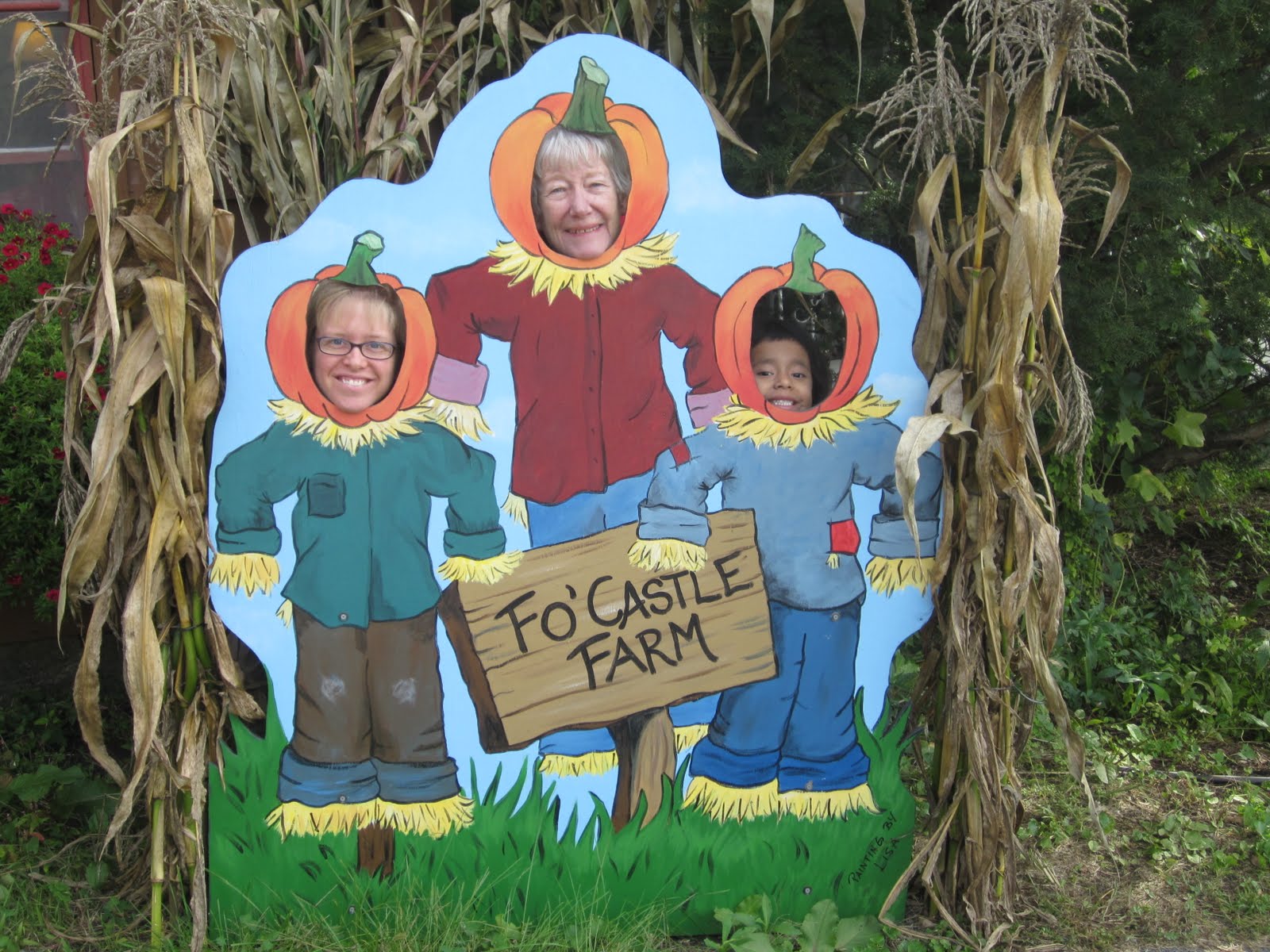 The Life of Ally: Visit to Grandma Barbie (and Grandpa Frank)