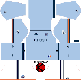 New York City FC Kits 2017 - Dream League Soccer