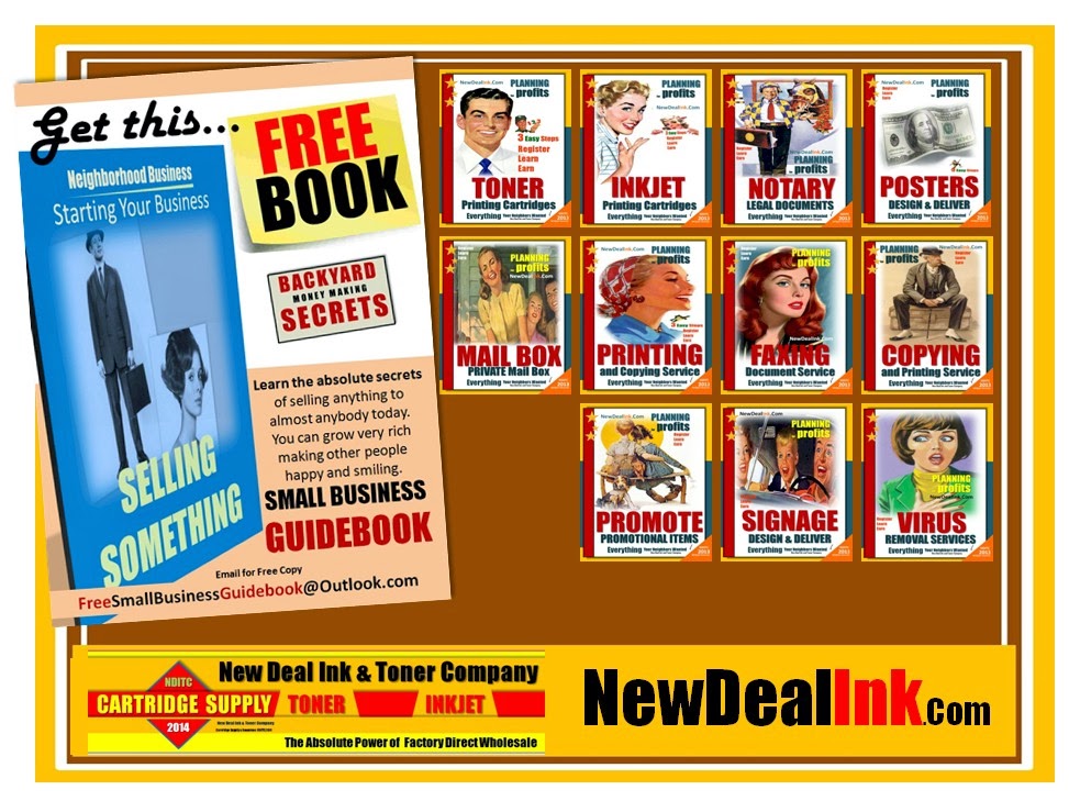 I want to START my own ink toner refill refilling business NDITC