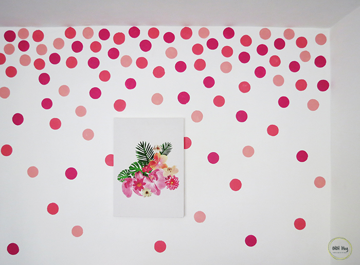 How to paint polka dots with a sponge Ohoh Blog