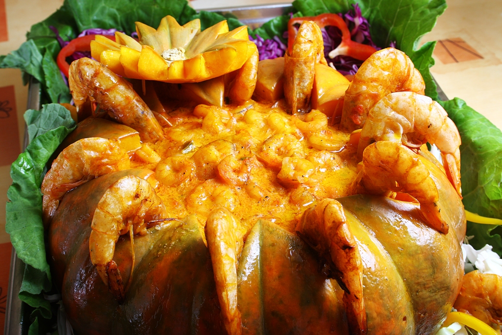 Chefe Júnior Carvalho: CAMARÃO NA MORANGA