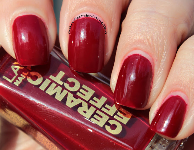 Layla Ceramic Effect Red Passion swatches+review - Confessions of a ...
