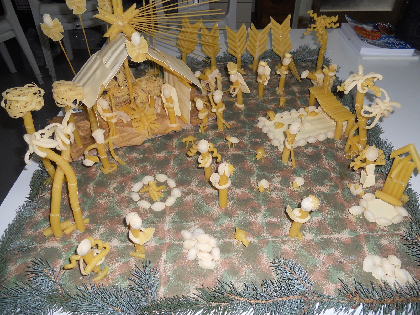 Progetto Impegno Sociale (Pr.I.So.): Il particolare Presepe di Pasta