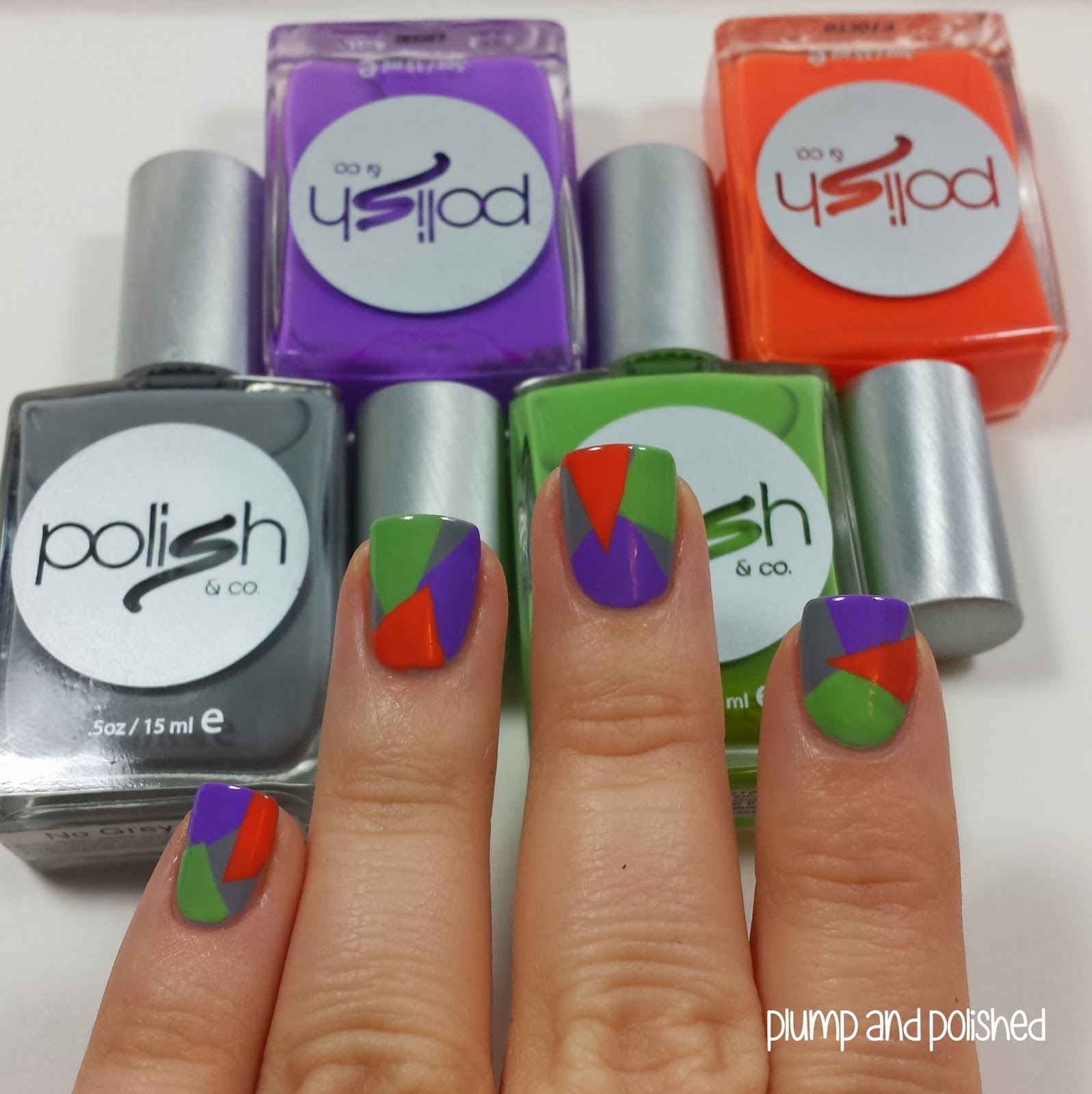 Plump and Polished: ShopLately - Geometric Nail Art