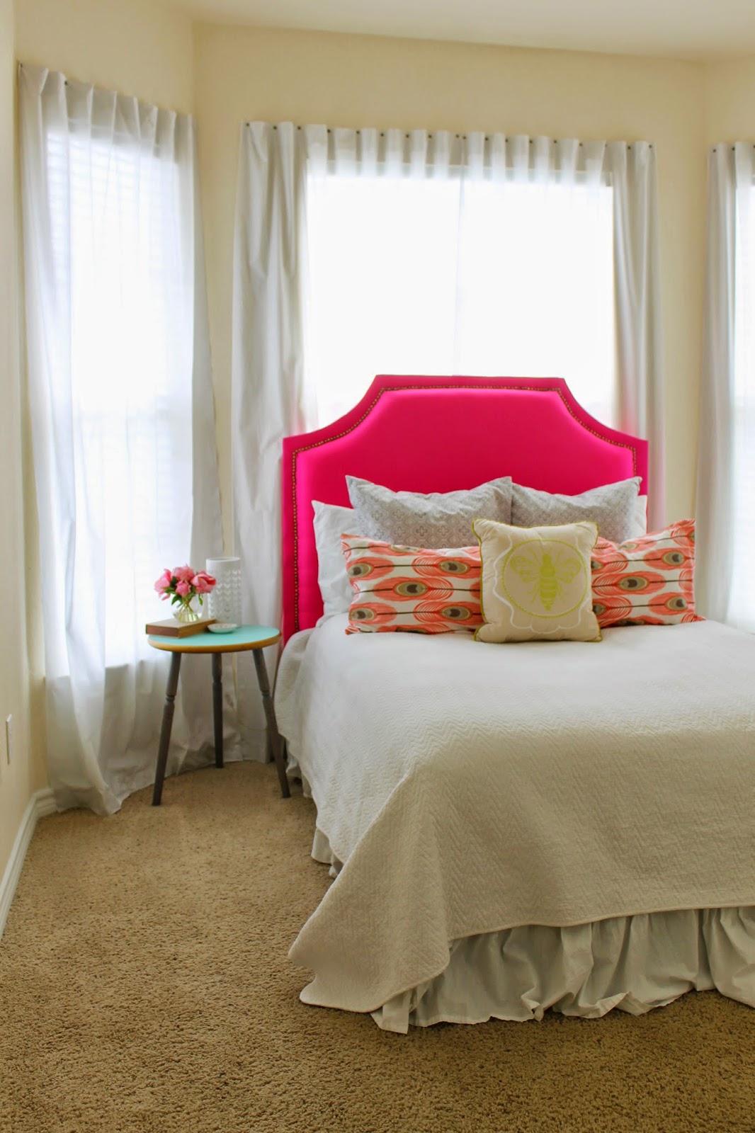 The ragged wren Girl's Modern DIY Room Makeover